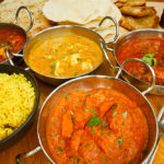 A selection of Indian curries