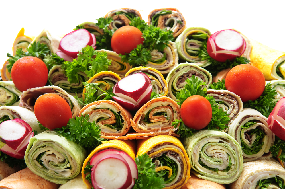 Platter of Wraps - Woolworths Catering
