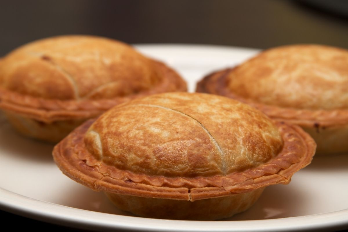 Miniature Pies Made With Crispy Pastry Dough
