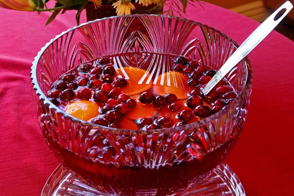 Punch Bowls - catering food ideas for birthday parties