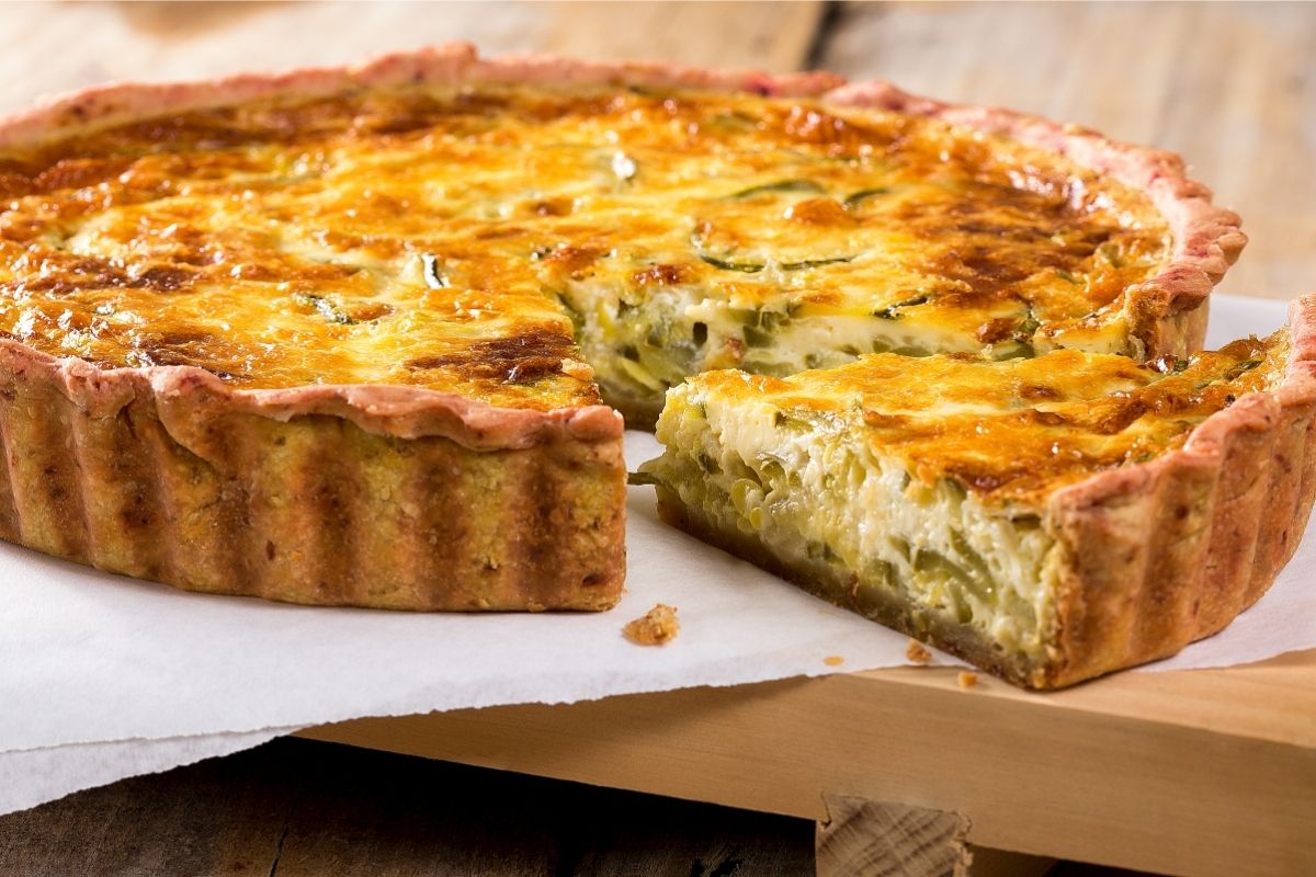 Quiche - catering food ideas for baby showers
