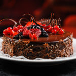 luscious chocolate and fruit cake - best cake delivery and takeaway cakes in Melbourne