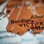 map image of Bendigo, Australia
