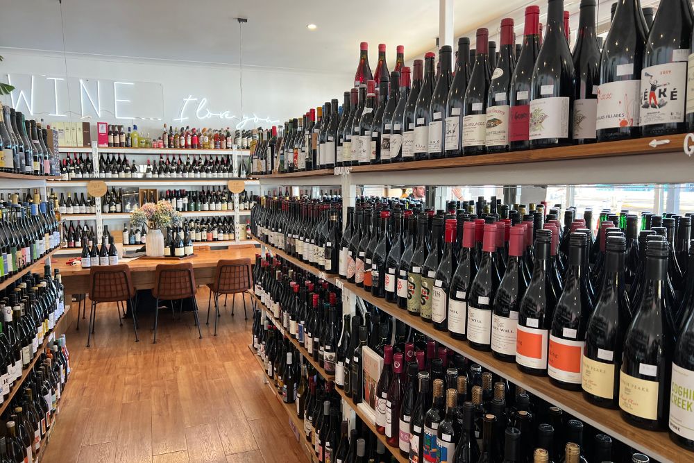 Wine Racks - Winespeake - best restaurants in Daylesford