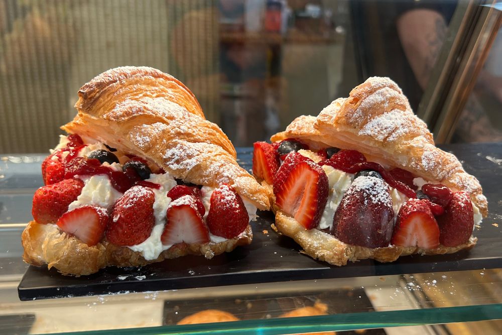 Croissant by the Laurent - Strawberries and Cream croissant -
Best croissants in Melbourne
