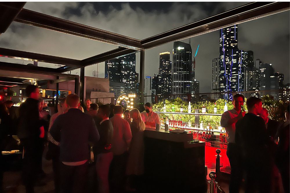 Rooftop at QT - best rooftop bars in Melbourne

