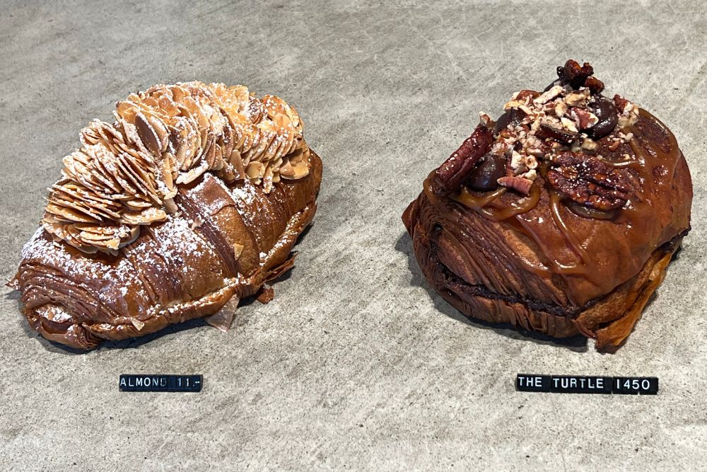 The Almond & The Turtle Croissants from Lune Croissanterie
