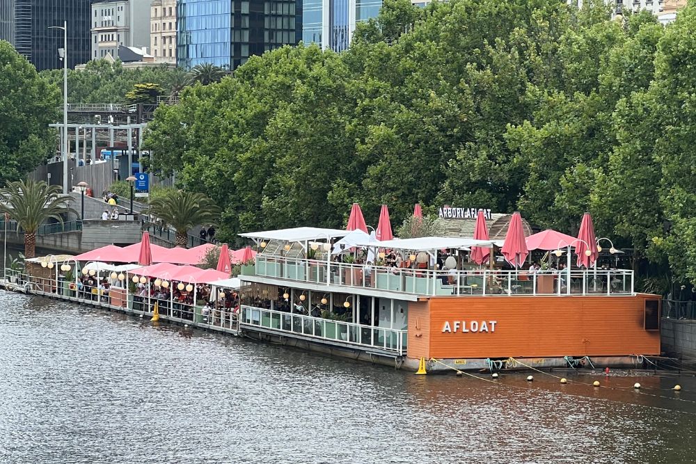 Arbory Afloat - best bars in Melbourne

