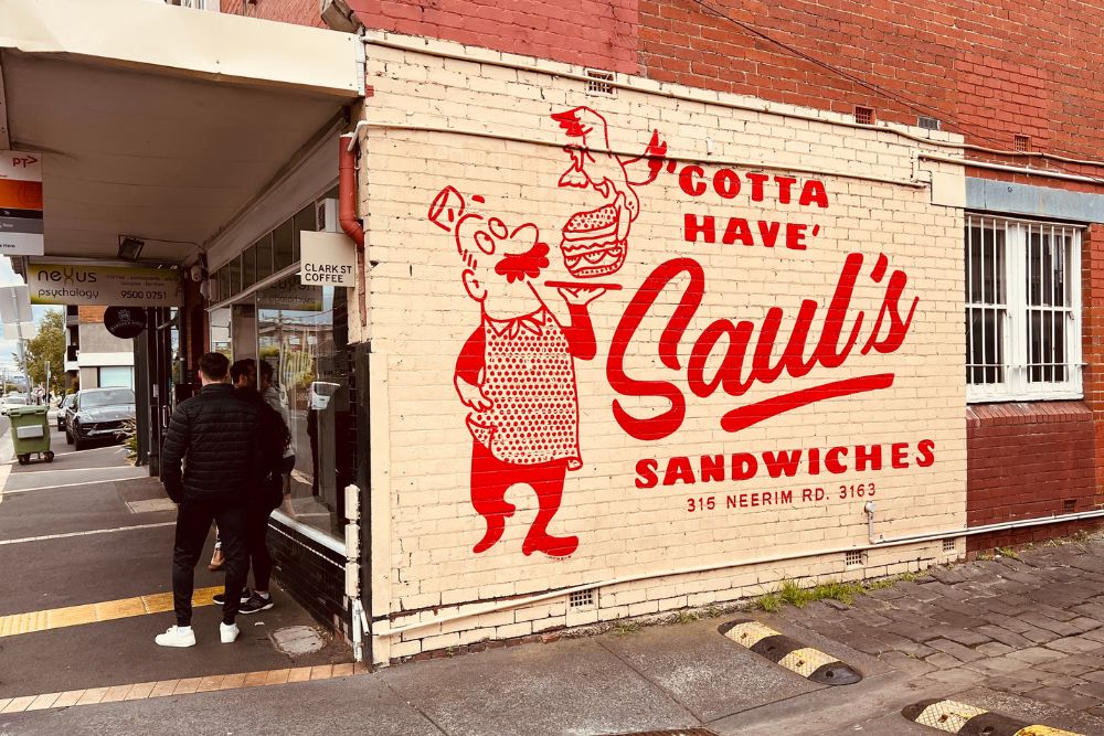 Saul's Sandwiches - Carnegie Exterior