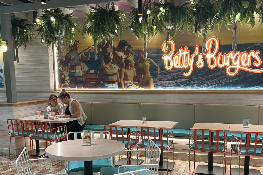 Betty's Burgers & Concrete Co. - Mural
