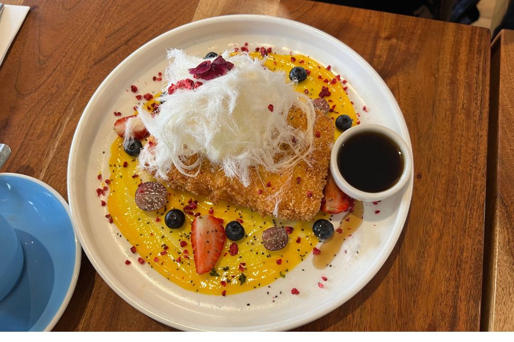 Golden Child Cafe - French Toast from Above