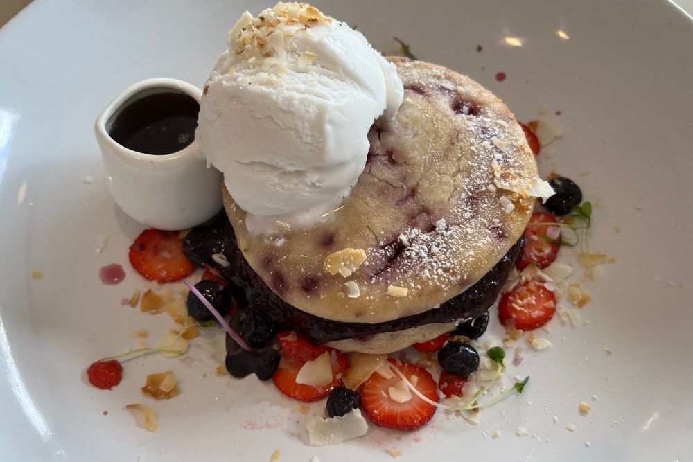 Thymes Five Cafe - Ricotta Hotcakes
