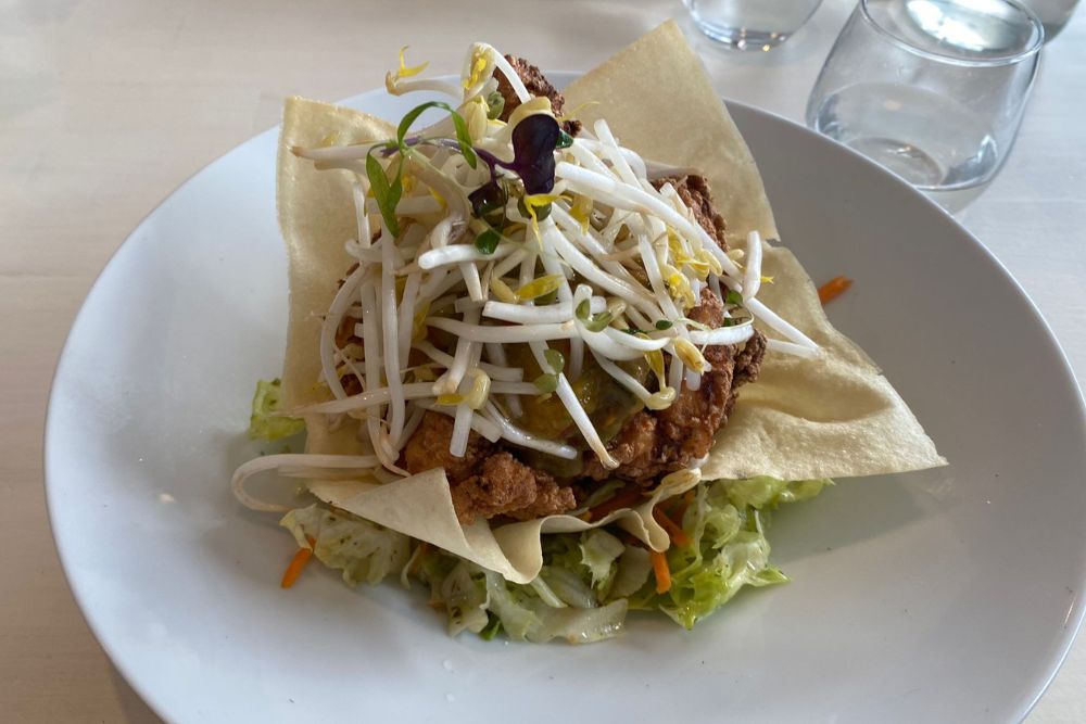 Thymes Five Cafe - Asian Chicken Salad
