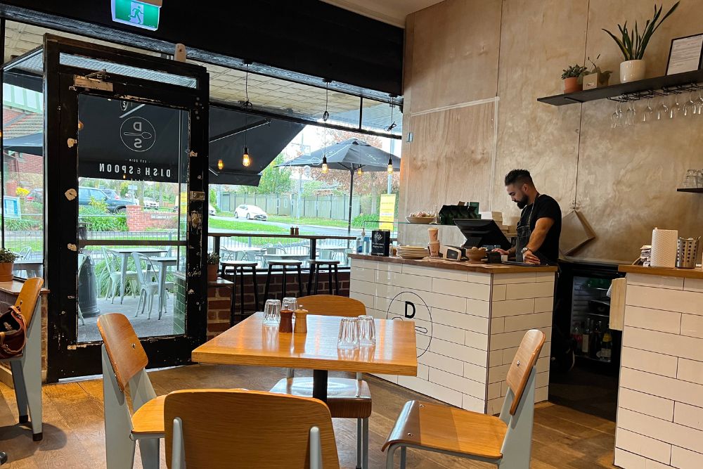 Dish & Spoon Cafe - Front Counter & Window - best breakfasts in Melbourne
