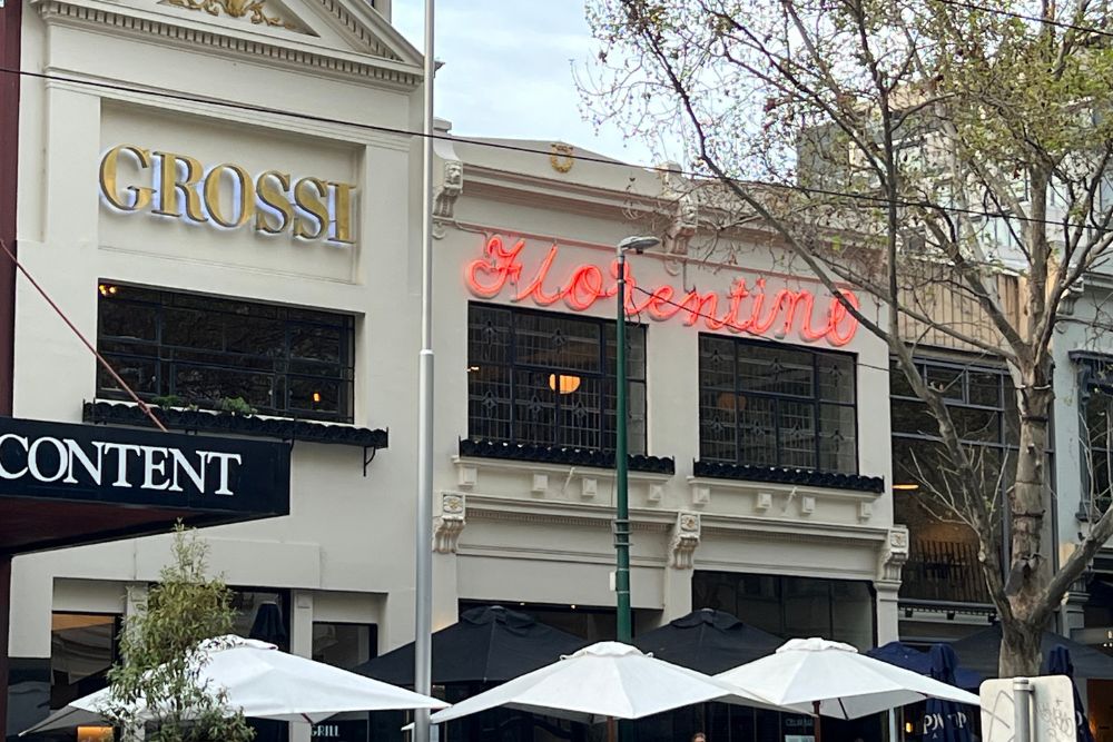 Grossi Florentino Exterior - Best Italian restaurants in Melbourne

