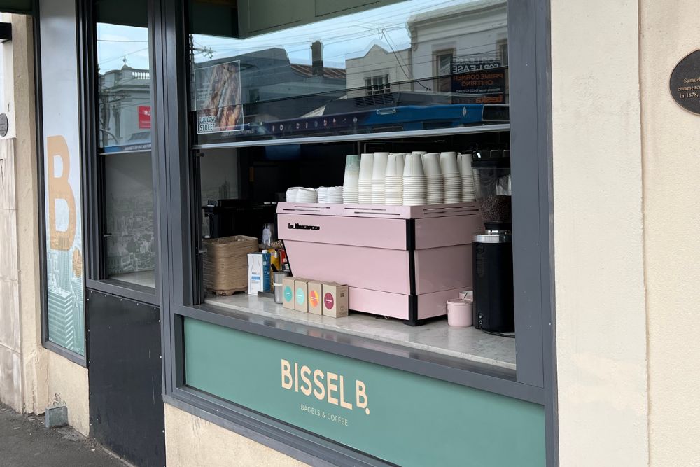 Bissel B. - coffee window
