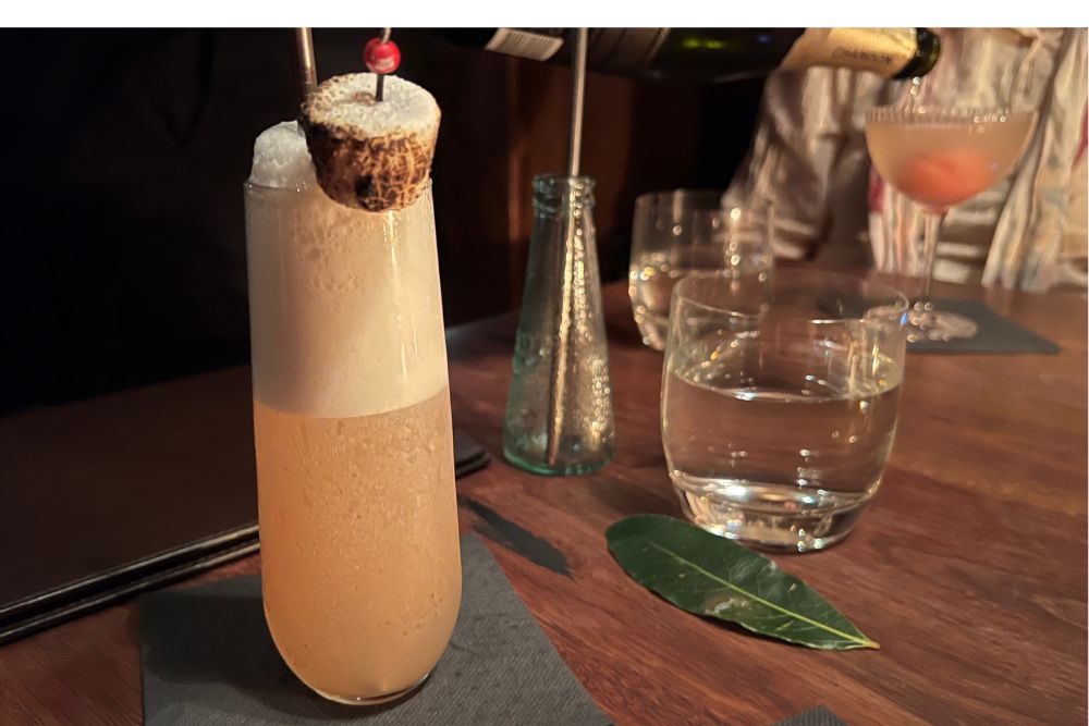 Eau de vie Melbourne - Marshmallow Fizz Cocktail

