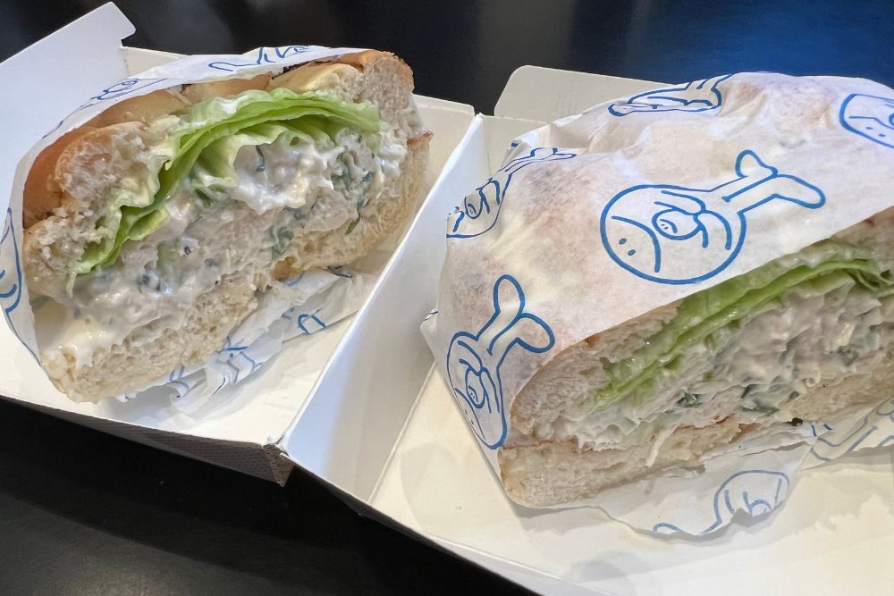 Hanks Bagelry - Chicken Bagel - Chadstone Market Pavilion