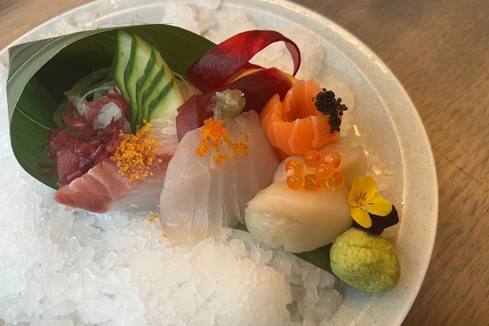 Robata - Our Review - Sashimi Platter - Close.