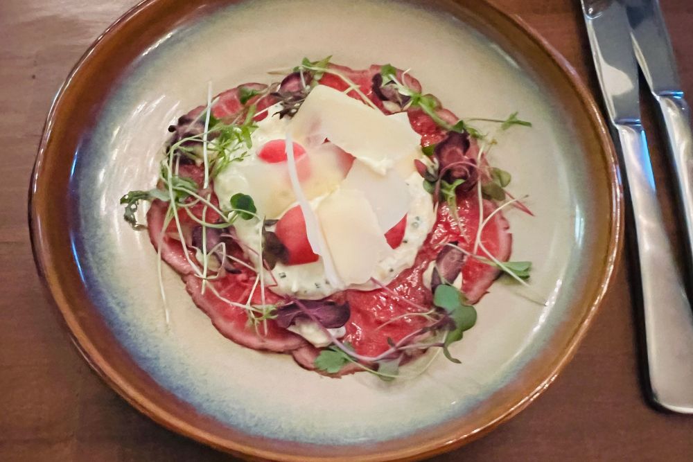 Peasant - Carpaccio - best restaurants in Ballarat