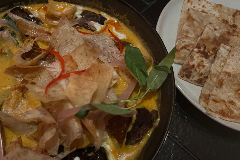 The George on Collins - Tofu Curry - the best Asian Fusion Restaurants in Melbourne.