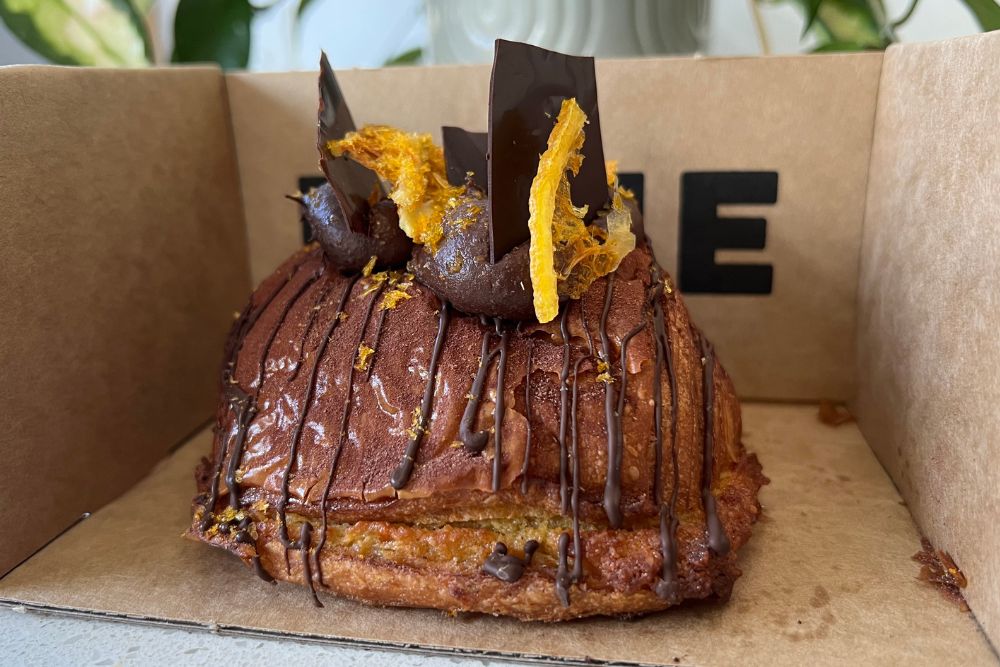 Lune Croissanterie - Choc & Orange Croissant - best croissants in Sydney