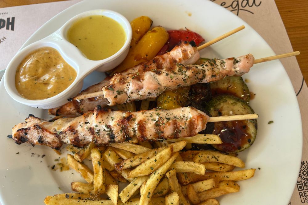 Best Fish & Chips in Melbourne - Athens - Pork Souva