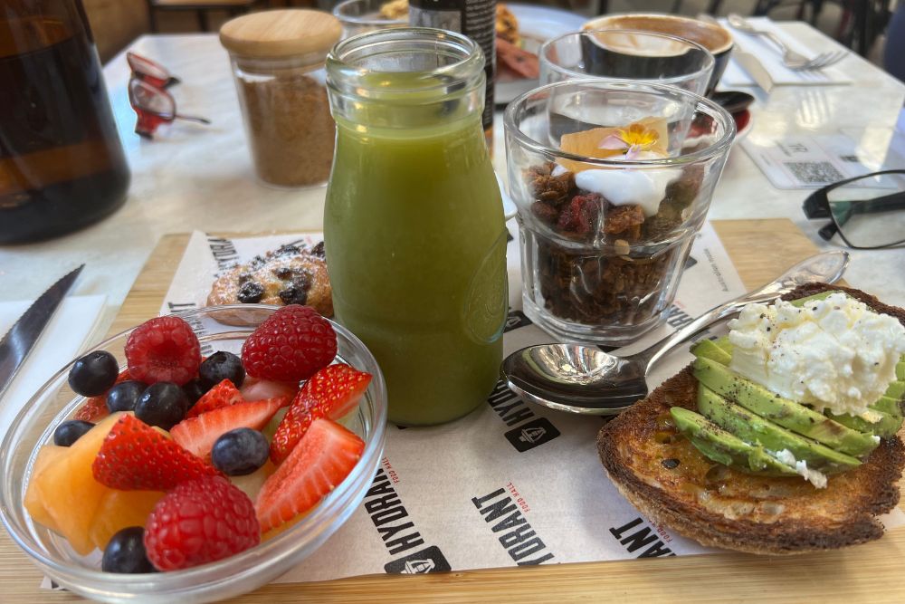 The restaurants in Ballarat - The Hydrant Food Hall - Breakfast Board