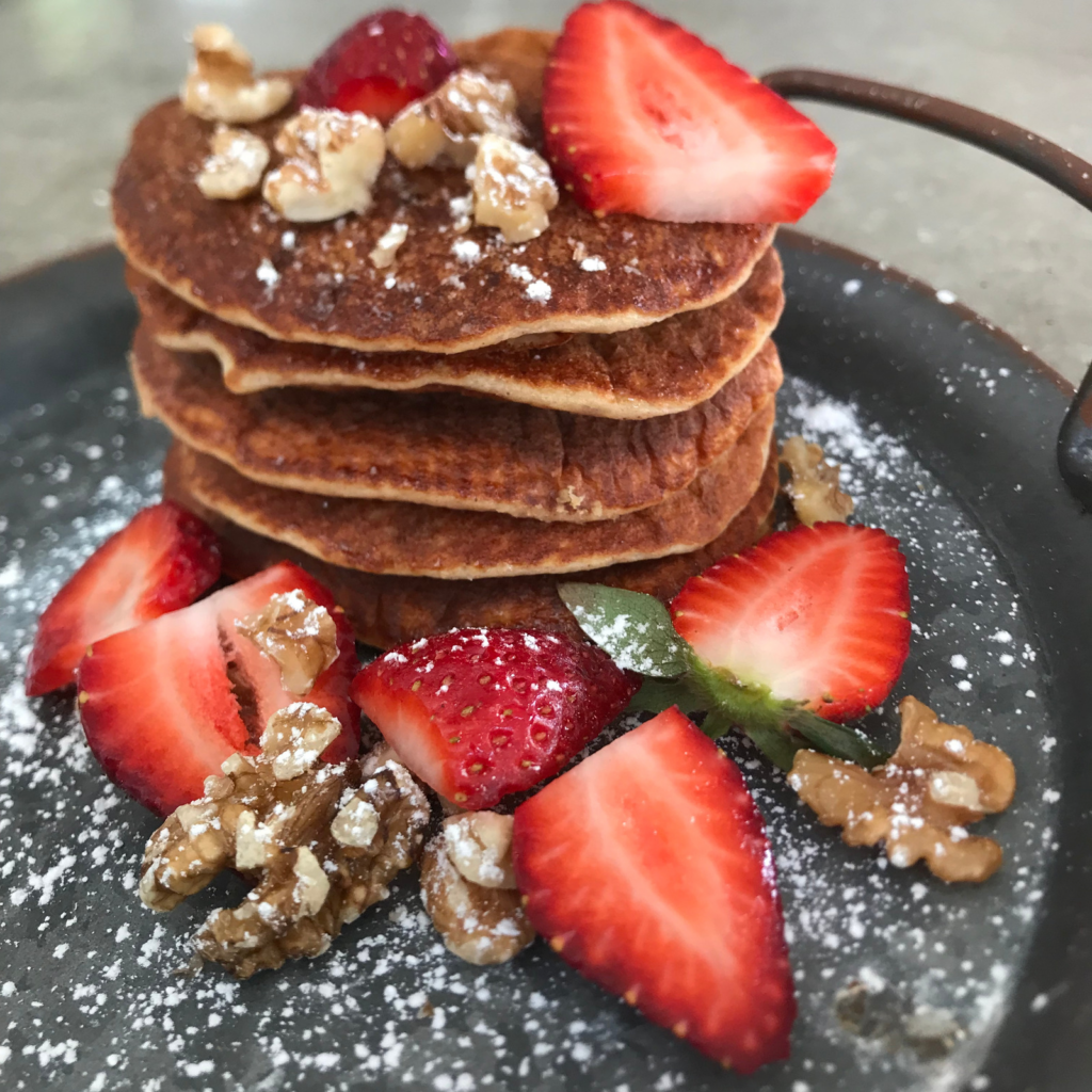 Best Places for Pancakes in Sydney - Healthy Oat Pancakes - Mine