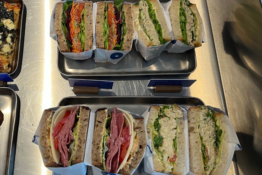 Baker Bleu - Tray of Sandwiches - Best Sandwiches in Melbourne