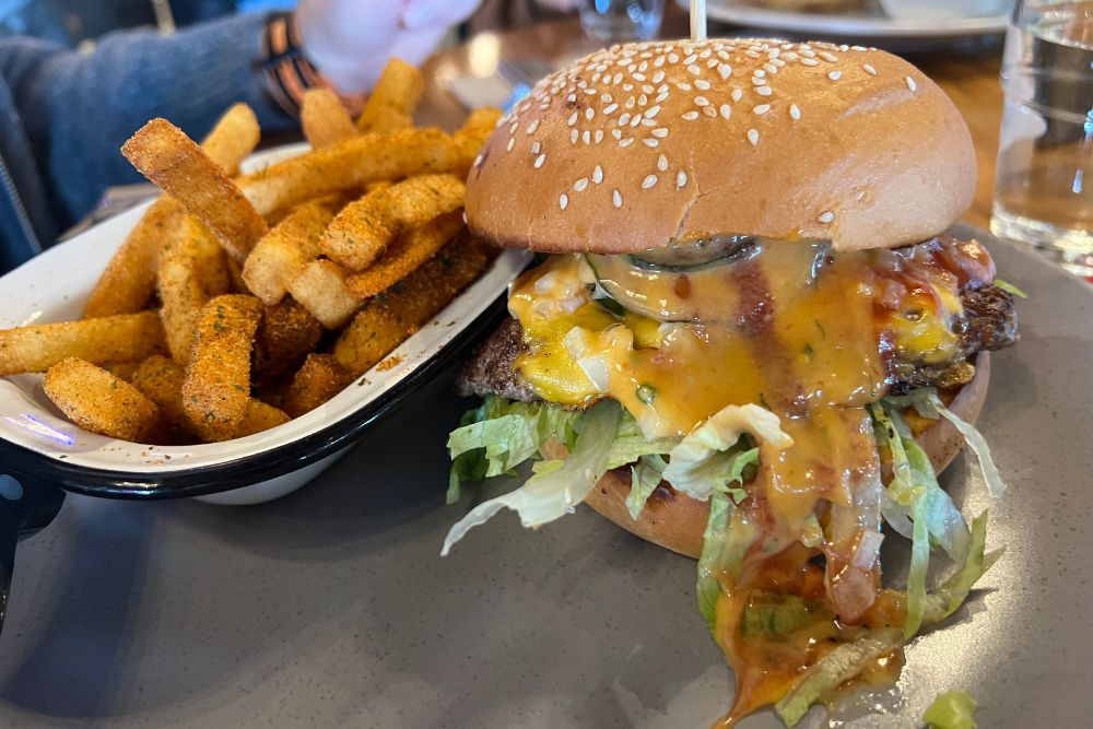 Best Burgers You Need To Try In Sydney - Hatter & the Hare - Burger Dribbling