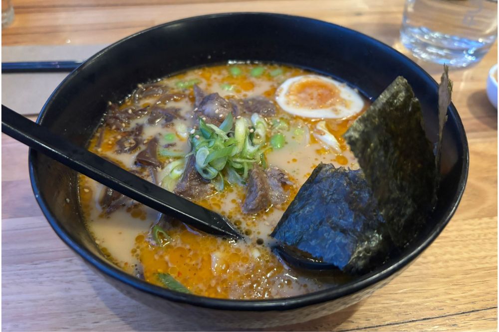 Chocolate Buddha - Ramen Side on Clear - Best Ramen Restaurants in Sydney