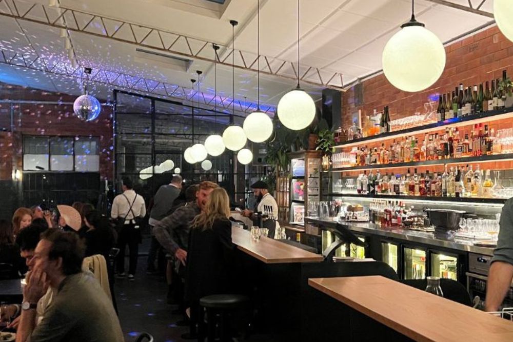 Best Wine Bars in Melbourne - Lilac Wine Bar - bar from the kitchen