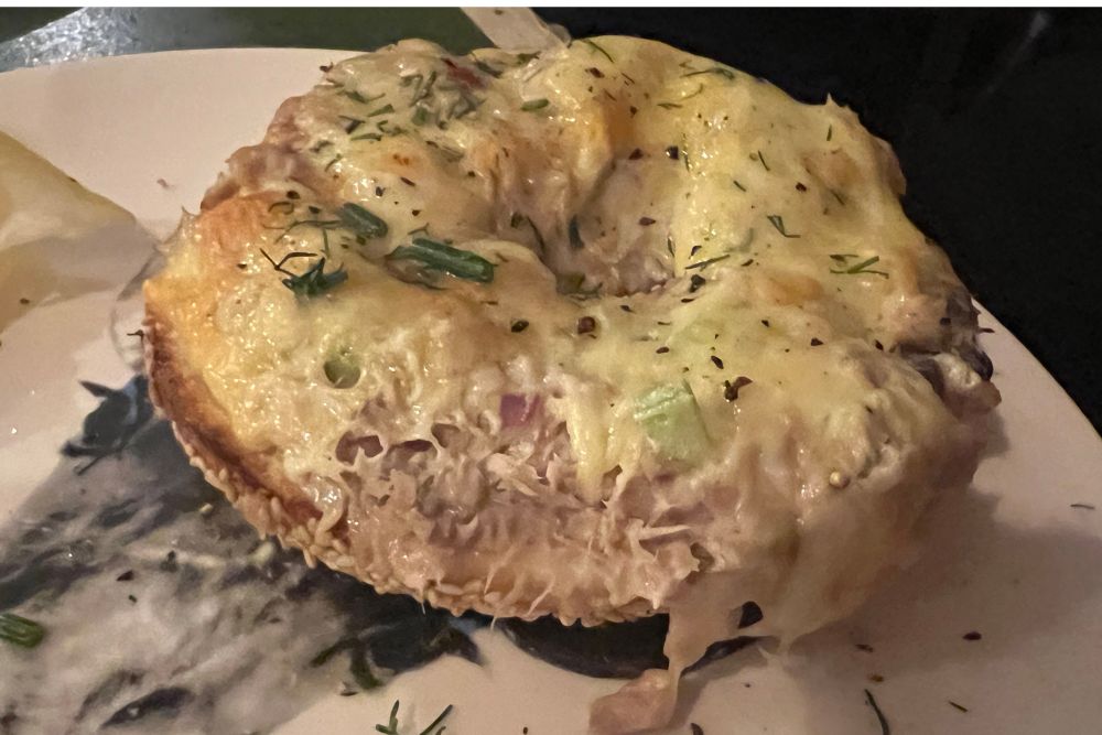 Best Bagels in Melbourne - Jungle Juice Bar - Tuna Melt Bagel