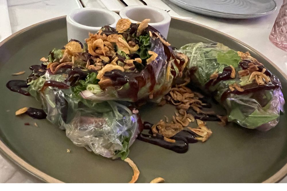 Best Thai Restaurants in Melbourne - Kan Eang by Thai Culinary - Duck Rice Paper Roll