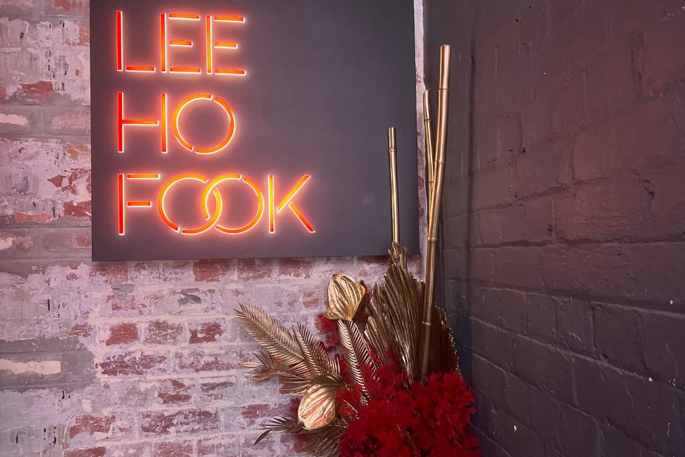 Lee Ho Fook - Stair well and Flowers